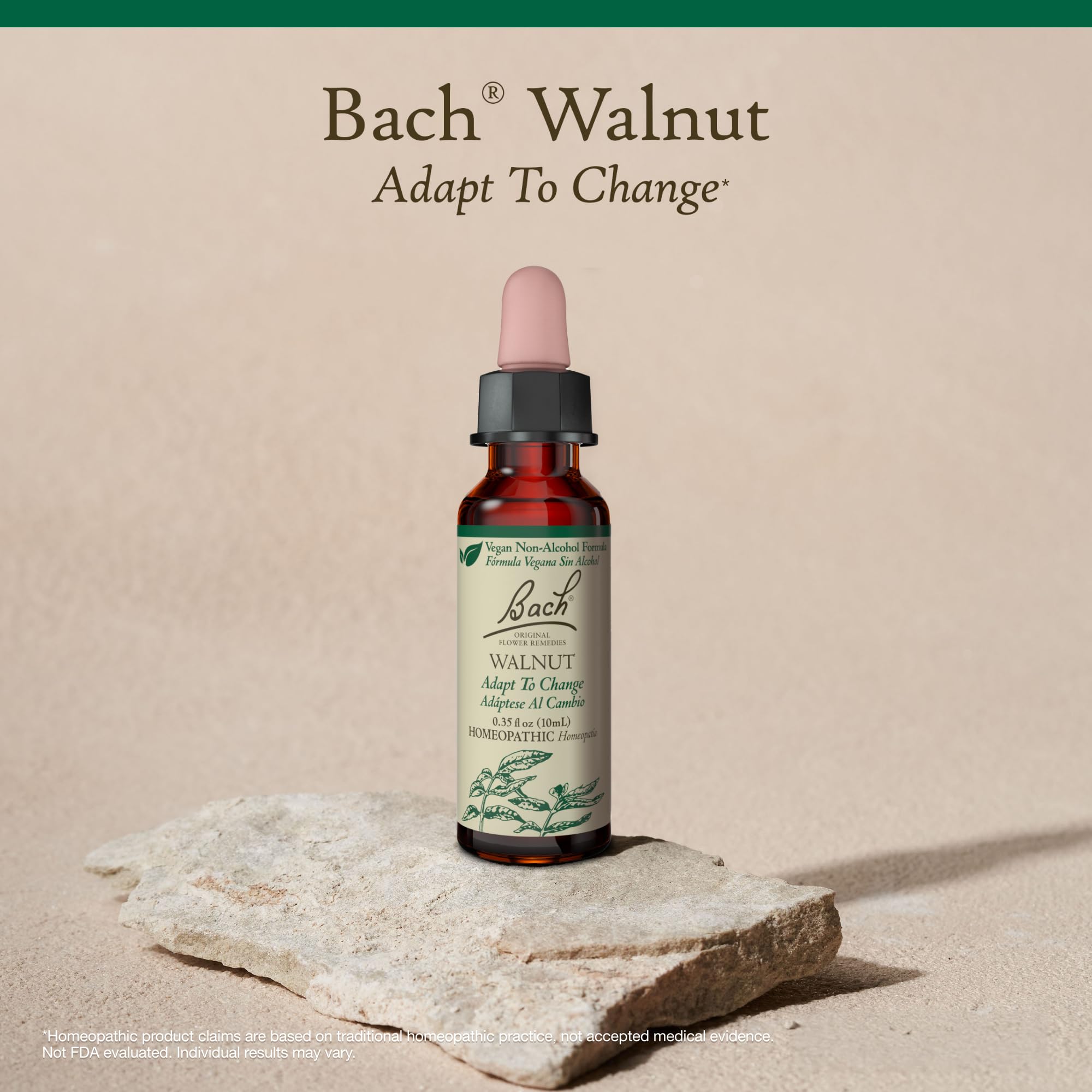 Walnut packaging highlights vegan, gluten-free, sugar-free claim for mindful living