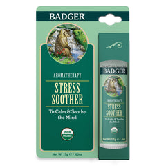 Badger Stress Soother Balm with rosemary for mental clarity
