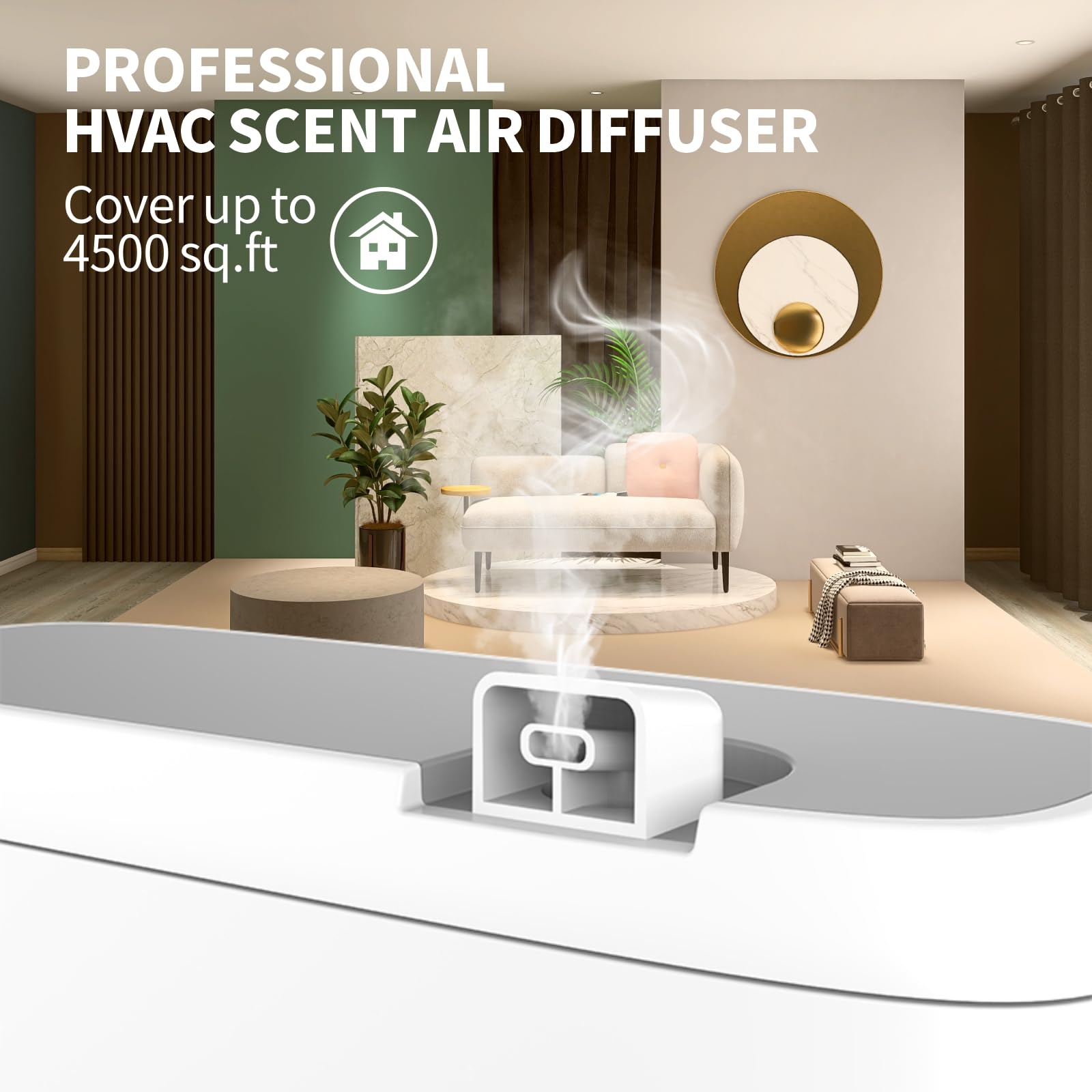 BAIESHIJI diffuser in spa delivers calming aroma.