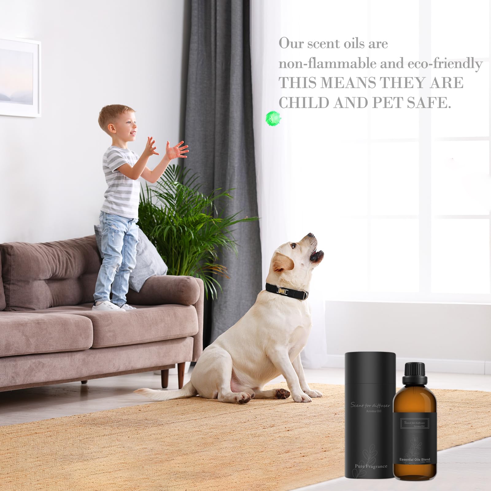 BAIESHIJI eco-friendly formula supports pet- and kid-friendly fragrance.