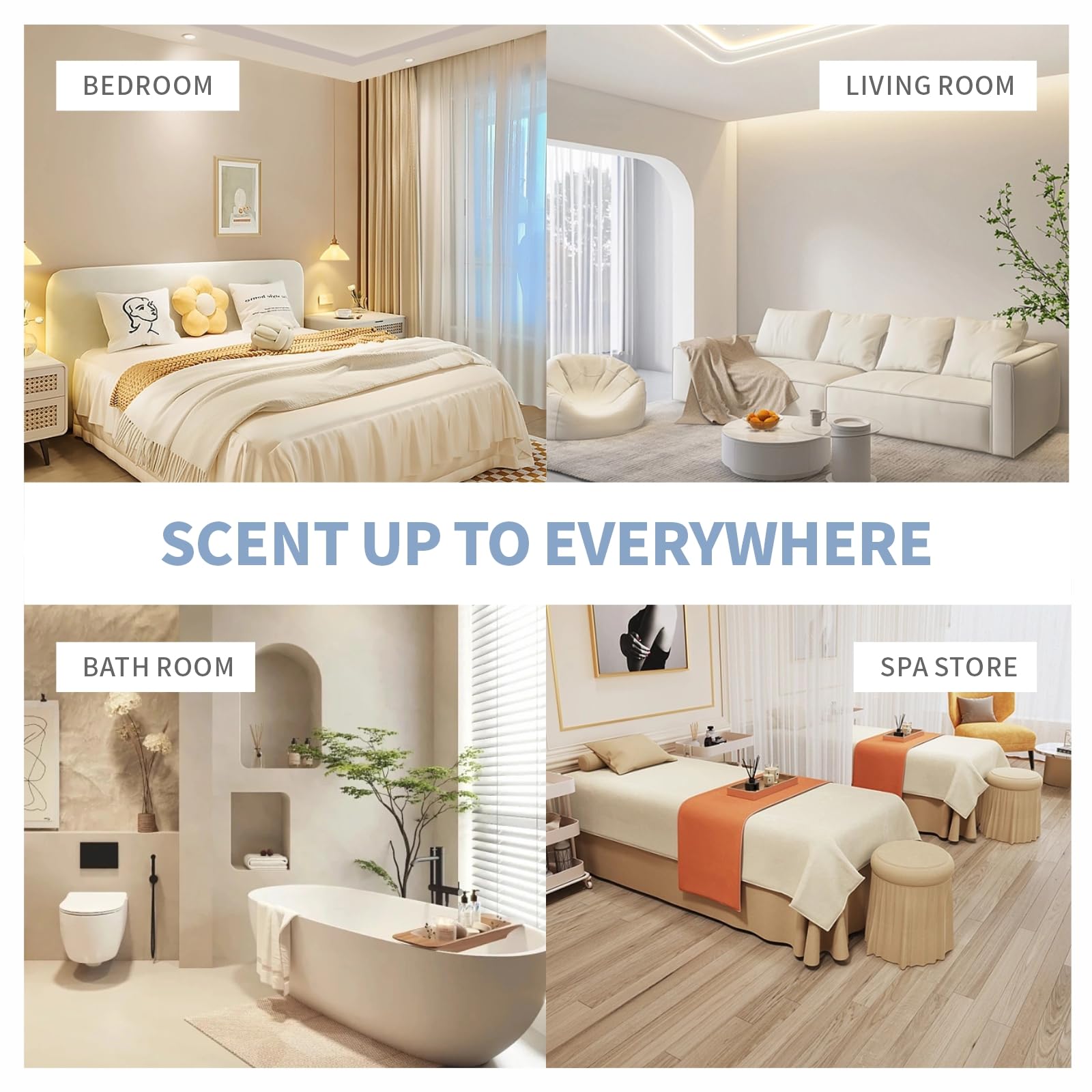 BAIESHIJI HVAC-compatible diffuser integrates with air systems.