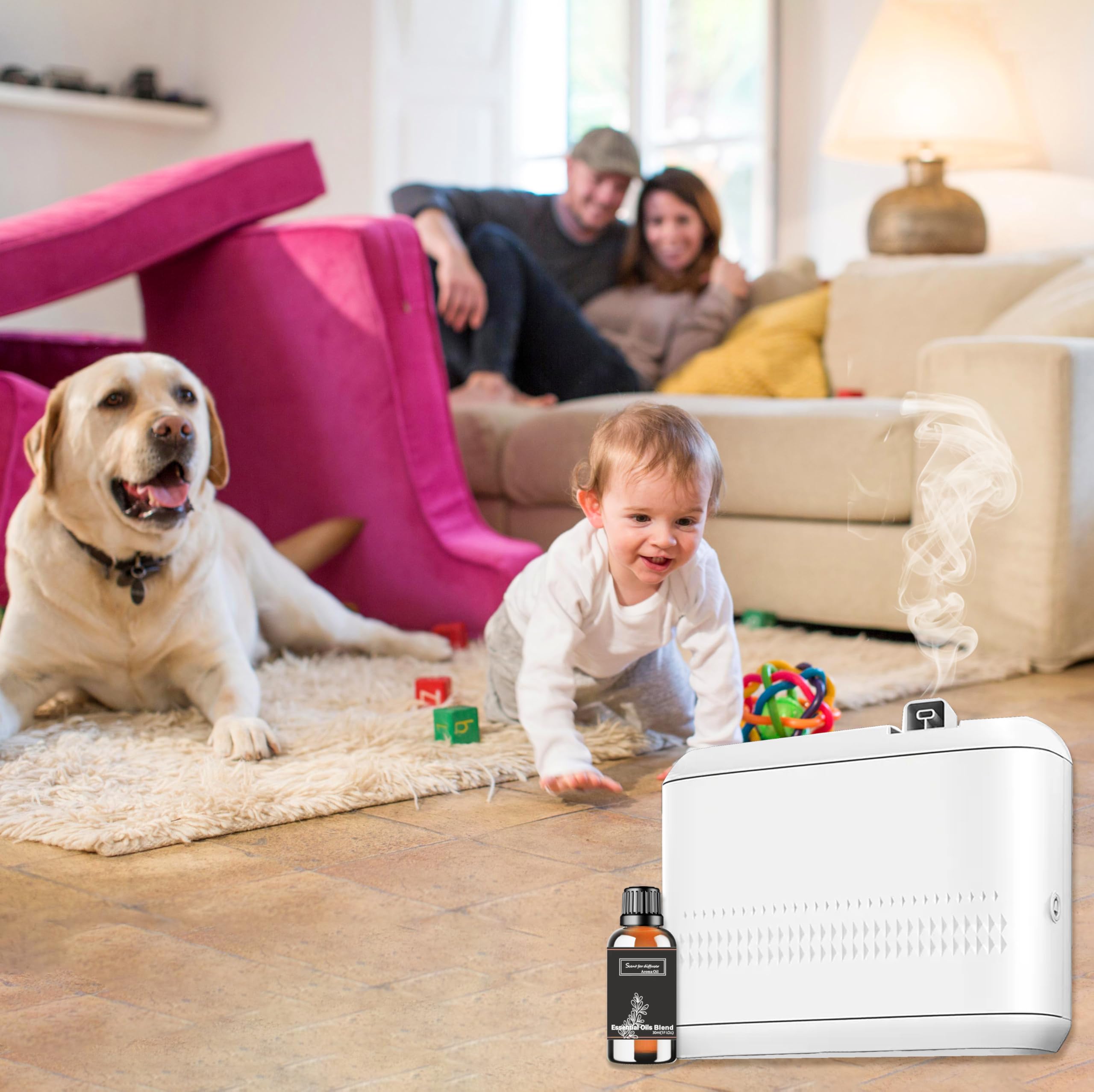 BAIESHIJI Pet-safe diffuser oil suitable for homes with children and pets