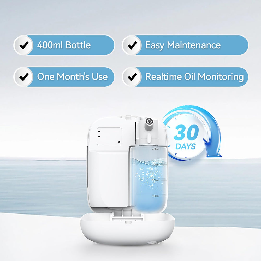 BAIESHIJI diffuser app control highlights Bluetooth connectivity and customization