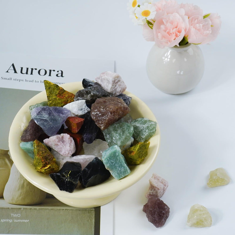 Bairdish Greenquartz pack of 2-4 crystals ready for gifting.