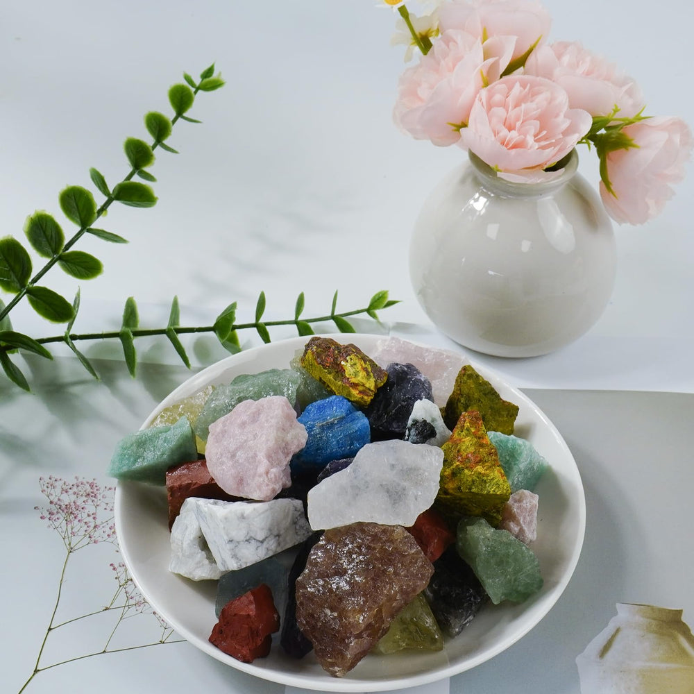 Bairdish pink opal rough stones suitable for DIY jewelry.