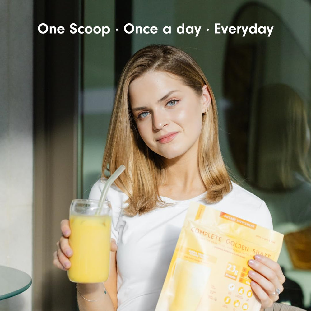 Baitz Complete Golden Shake coconut water powder focus for hydration support