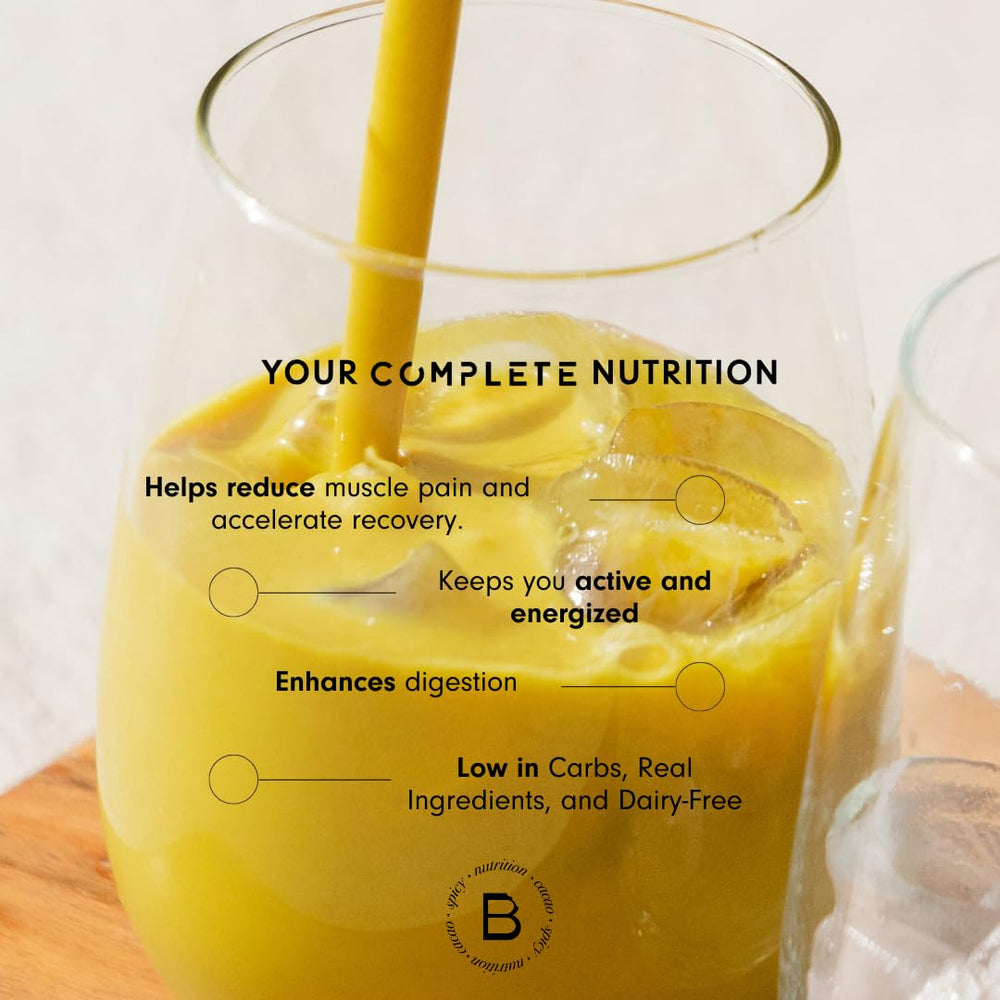 Baitz Complete Golden Shake turmeric root emphasizes golden spice ingredient
