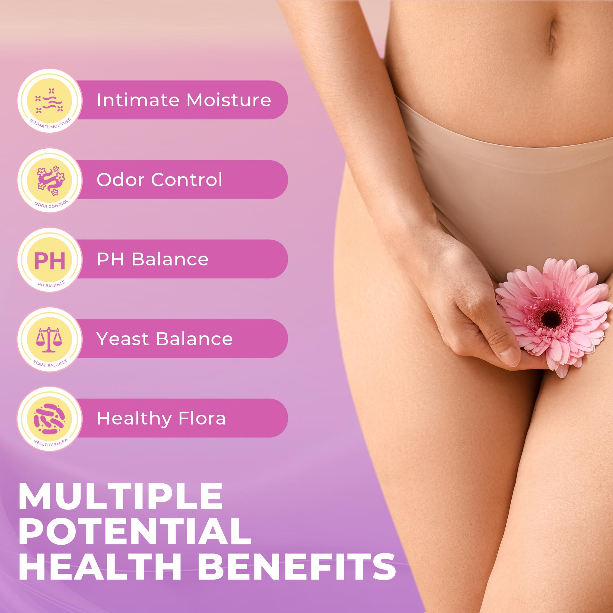 BAKAKOUL 5-strain prebiotic and probiotic blend visual signals gut support.