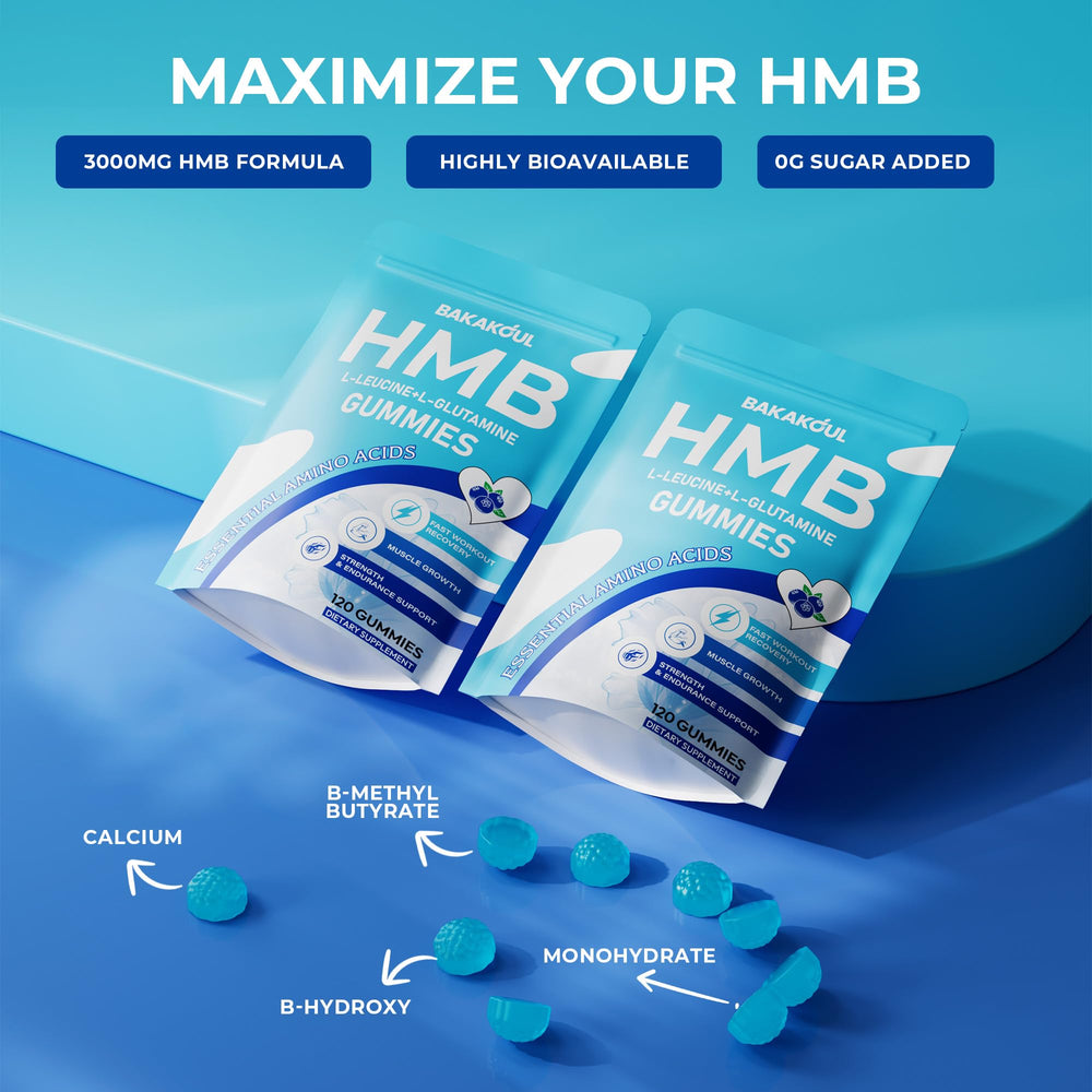 BAKAKOUL gummies poured into hand during workout