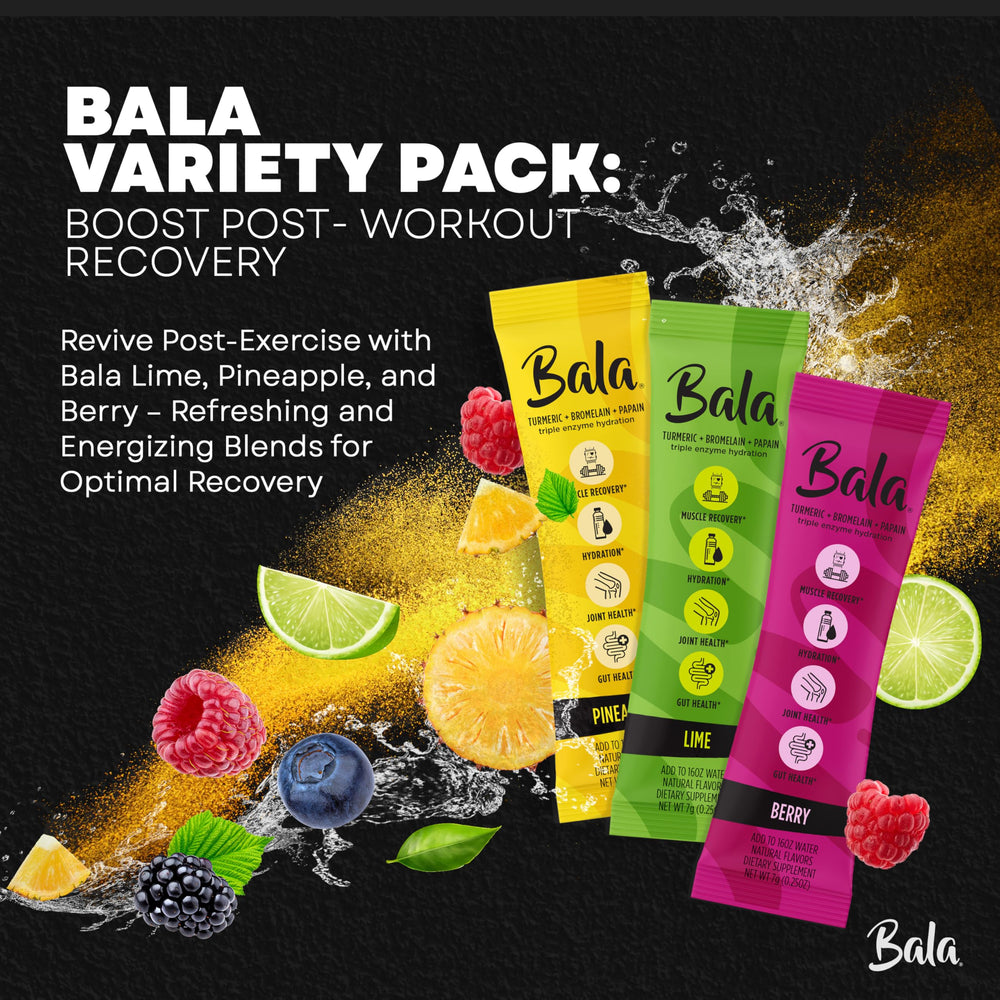 Bala lime flavor stick ideal for refreshing, balanced electrolyte support.