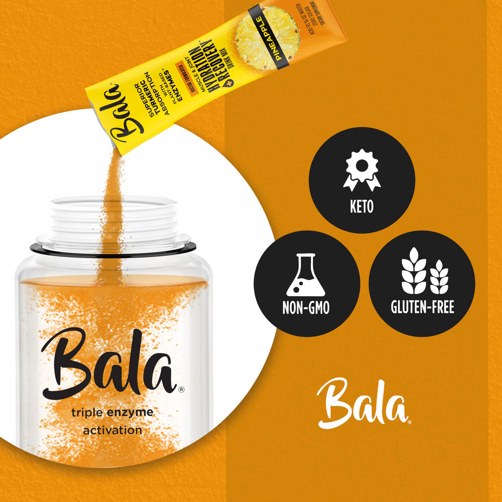 Bala on-the-go sticks pack fits gym bag and travel.