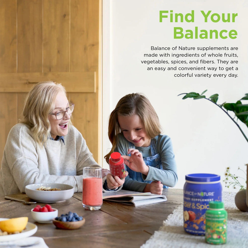 Balance of Nature Bundle packaging highlights a convenient two-bottle system.