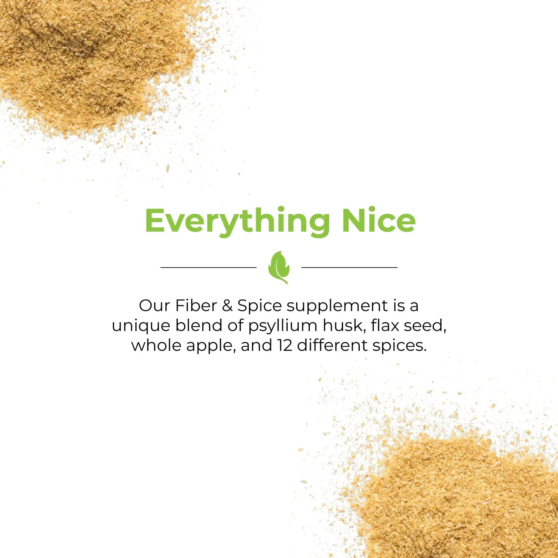 Balance of Nature Fiber & Spice whole apple component for natural flavor