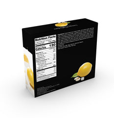 BalanceDiet Lemon Fluffy close-up reveals texture and zest, ideal post-workout snack.