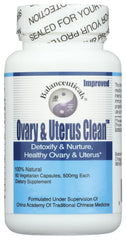 Balanceuticals Ovary & Uterus Clean bottle front view supports healthy ovarian balance