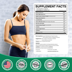 Balancexlite Plus GLP-1 bottle label emphasizing natural ingredients for cravings management.