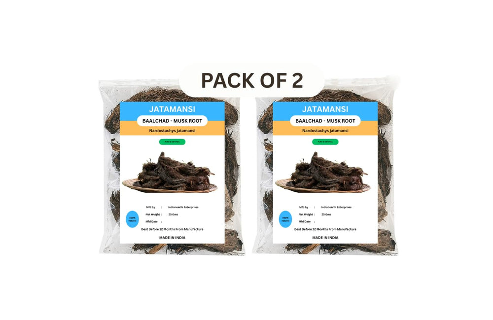 Balchad Jatamansi root close-up reveals earthy fibers and aromatic potential.