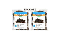 Balchad Jatamansi root close-up reveals earthy fibers and aromatic potential.