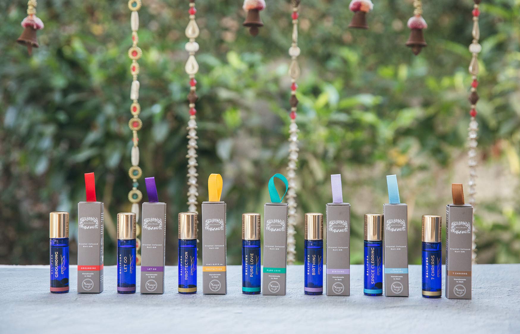 BALIPURA gift-ready packaging emphasizing positive energy and luxury.