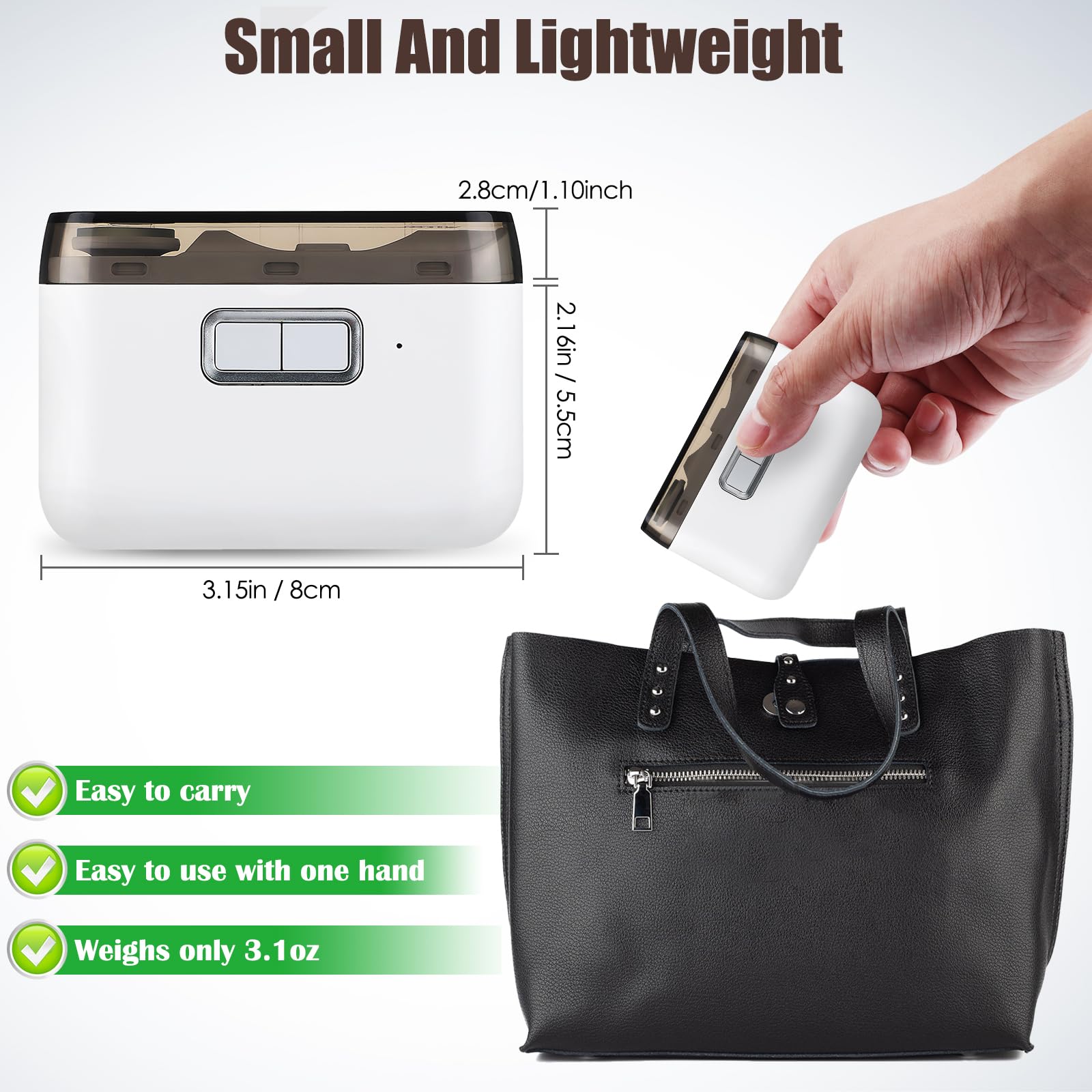 Bangzi USB Type-C rechargeable nail clipper for quick charging.