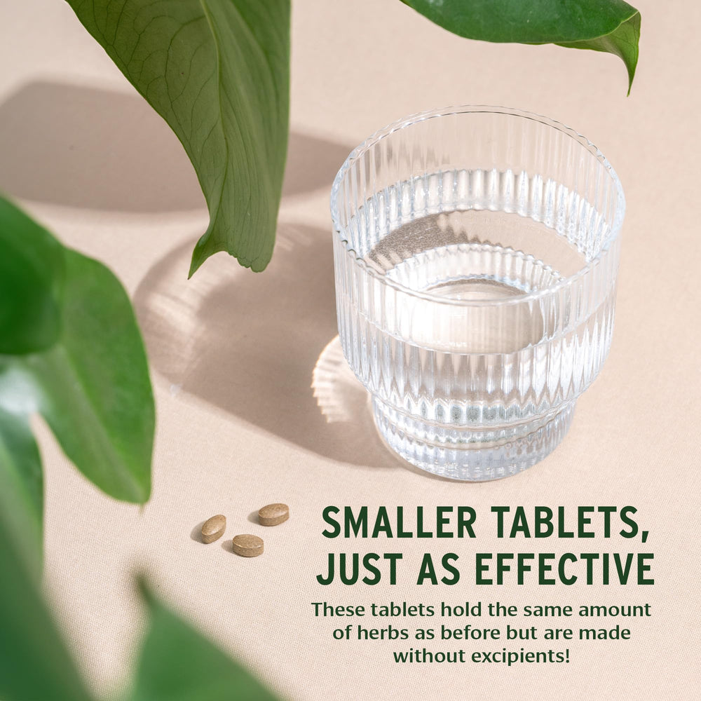 Banyan Botanicals Gokshuradi Guggulu tablets are vegan-friendly and sustainably sourced