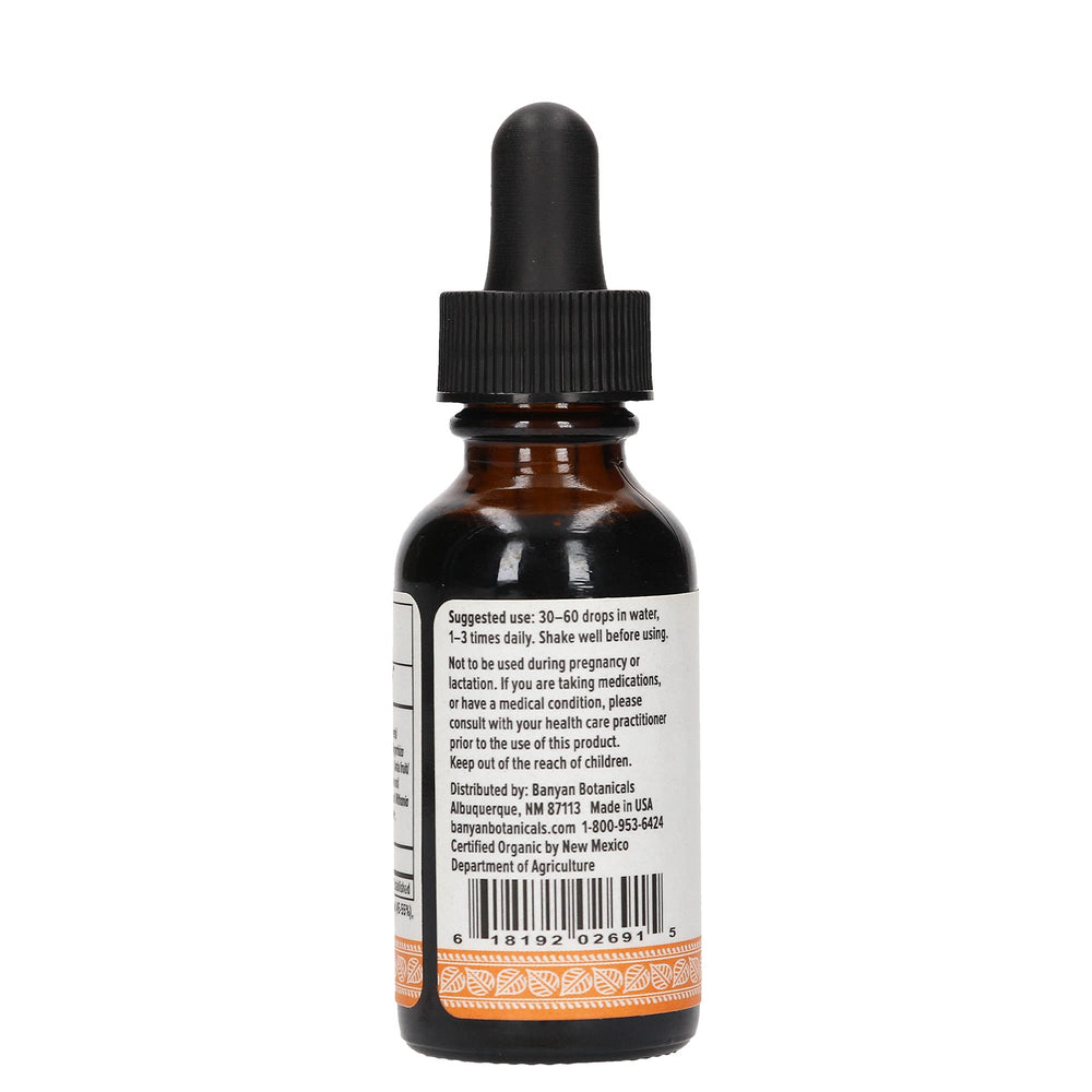 Dropper ready to measure Immune Strong for a sip