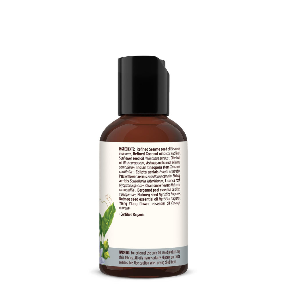 Banyan Botanicals Sleep Easy Oil herbal blend with ashwagandha and chamomile.