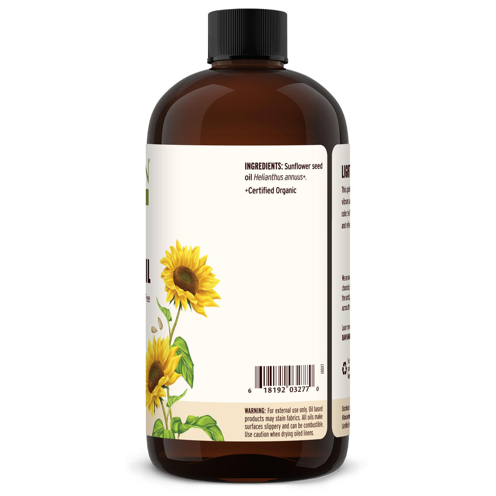 Non-GMO, expeller-pressed extraction illustrated on the label.