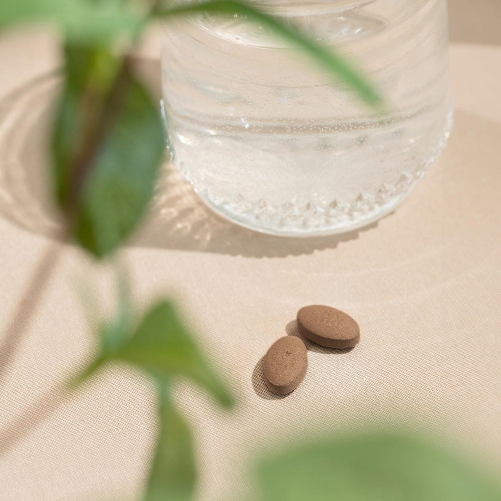 Banyan Botanicals Tulsi packaging in an eco-friendly box