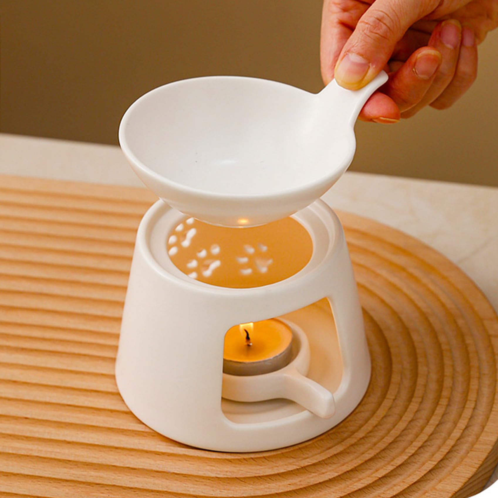 BAOBYAO candle spoon accessory for safe handling