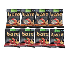 Bare Apple Crispy Reds bag showing organic crunch for lunchboxes