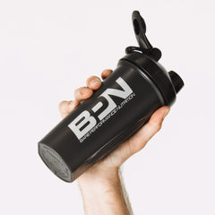 Bare Performance Nutrition blender bottle with wire whisk for clump-free mixing