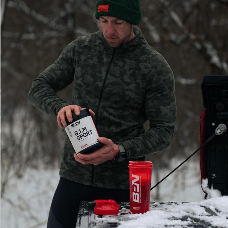 BARE PERFORMANCE NUTRITION BPN G.1.M Go One More Sport visual of performance-ready setup.