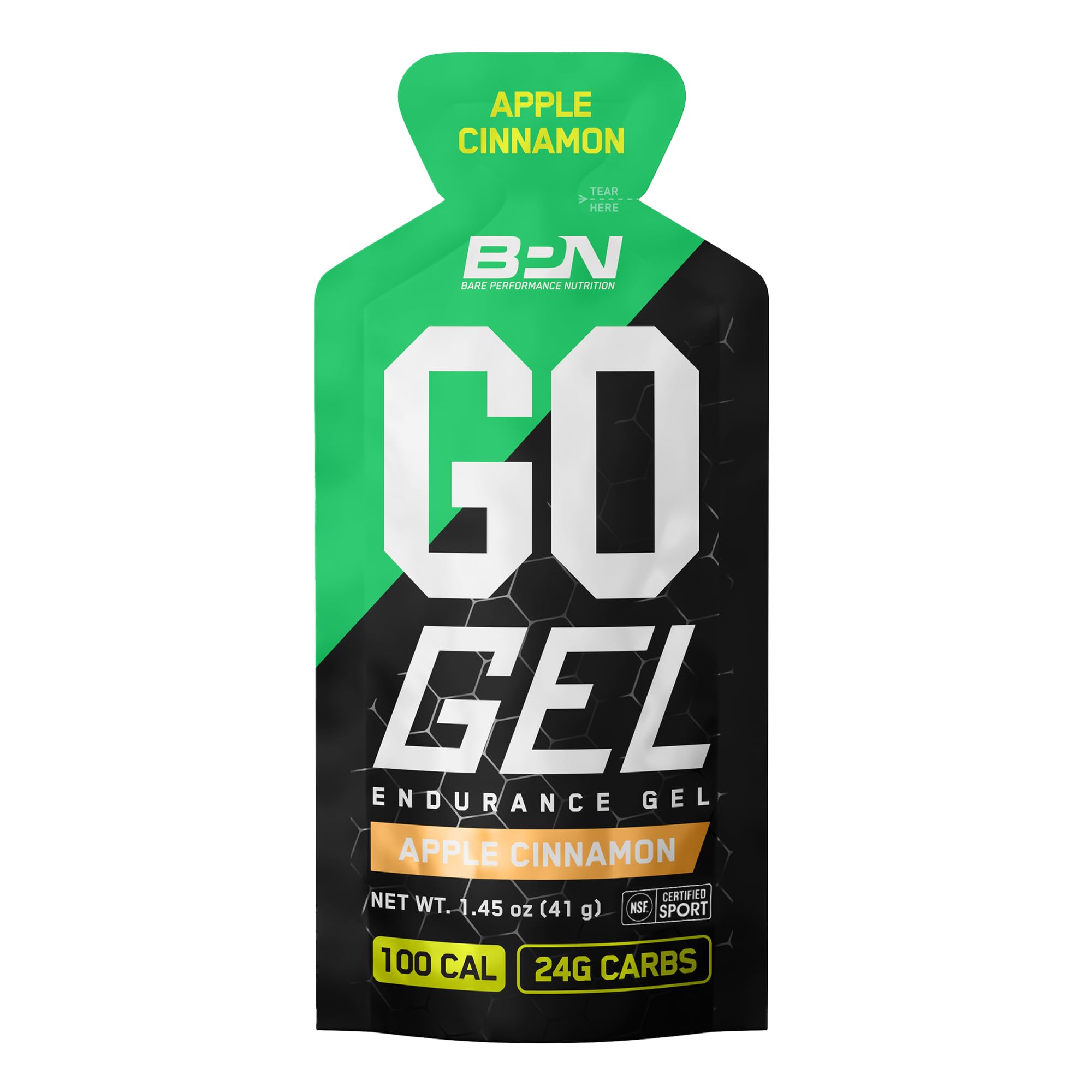 Close up of BPN Go Gel Endurance texture for your workout energy