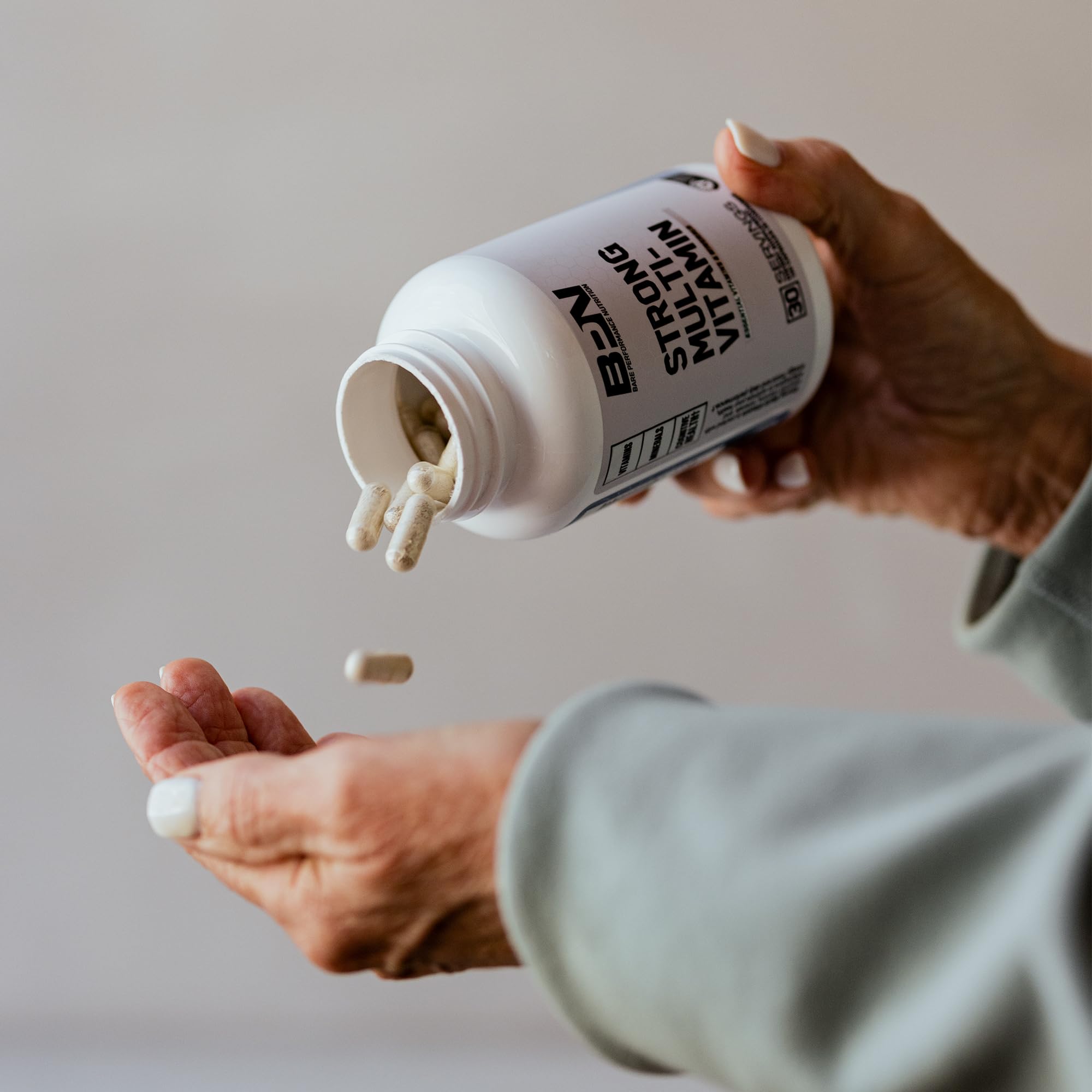 BARE PERFORMANCE NUTRITION BPN capsule texture aids easy swallowing
