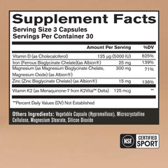 Bare Performance Nutrition Endurance Essentials capsules close-up for easy daily dosing and energy metabolism support