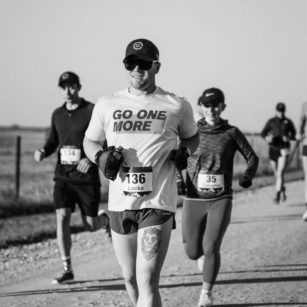 Athlete uses G1M during endurance training to stay fueled