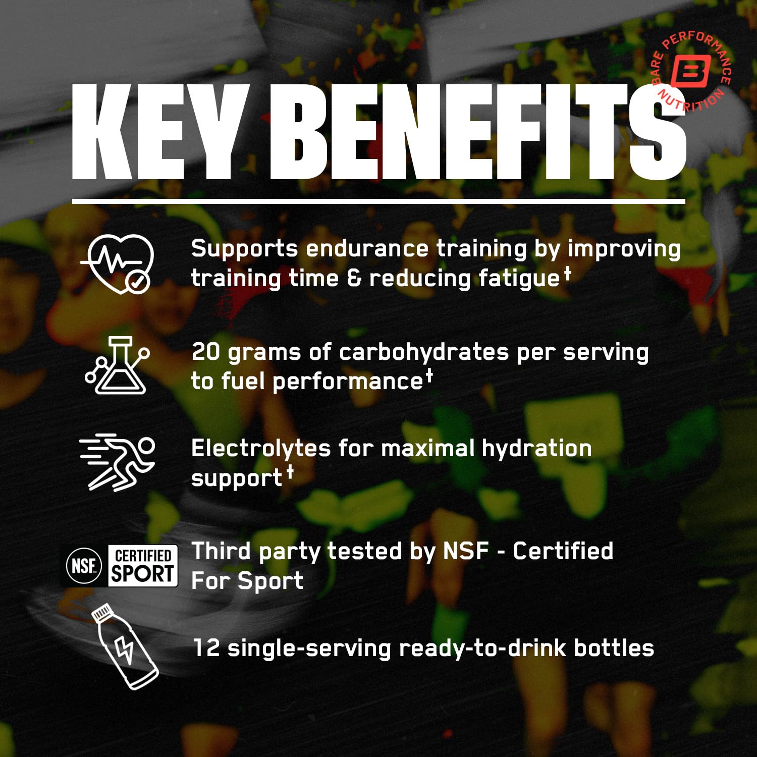Athlete hydrating with G.1.M Sport RTD during training.