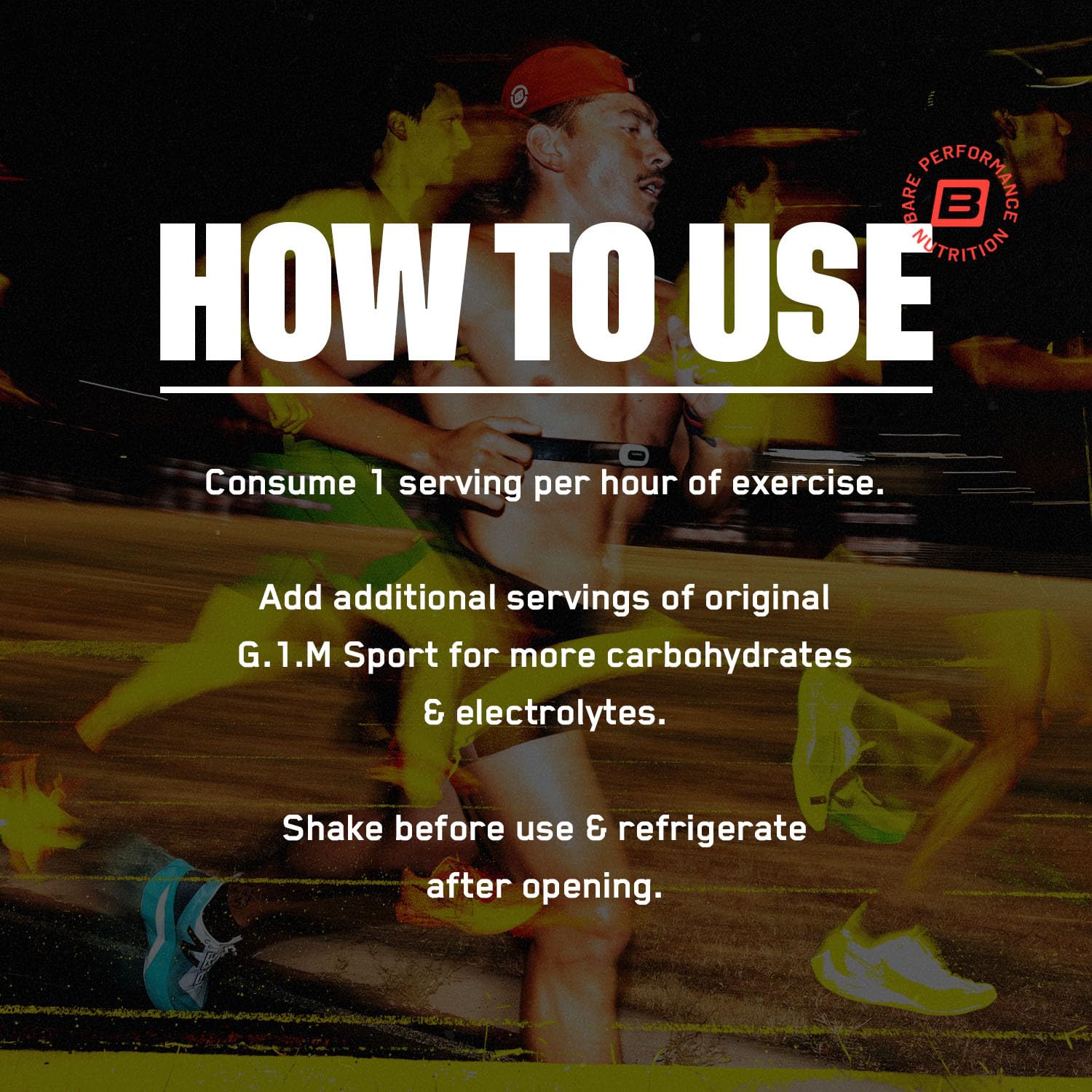 Race-day setup with G.1.M Sport RTD for easy fueling.