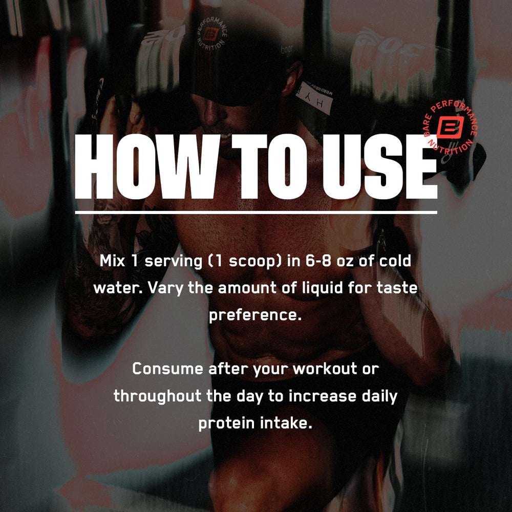 Informed Sport certification badge on Bare Performance vegan protein label