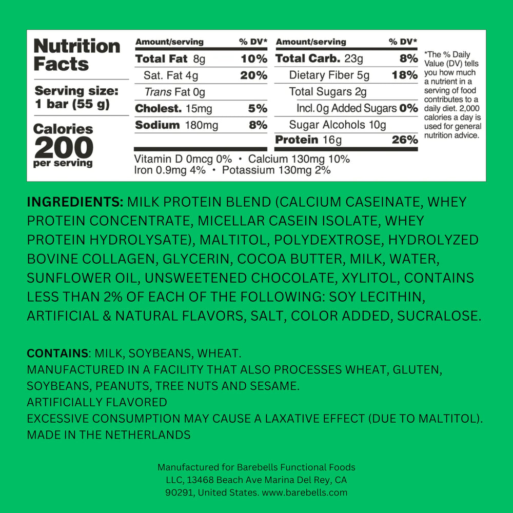 Barebells Soft Bars Banana Caramel bar close-up, silky texture for a satisfying bite.