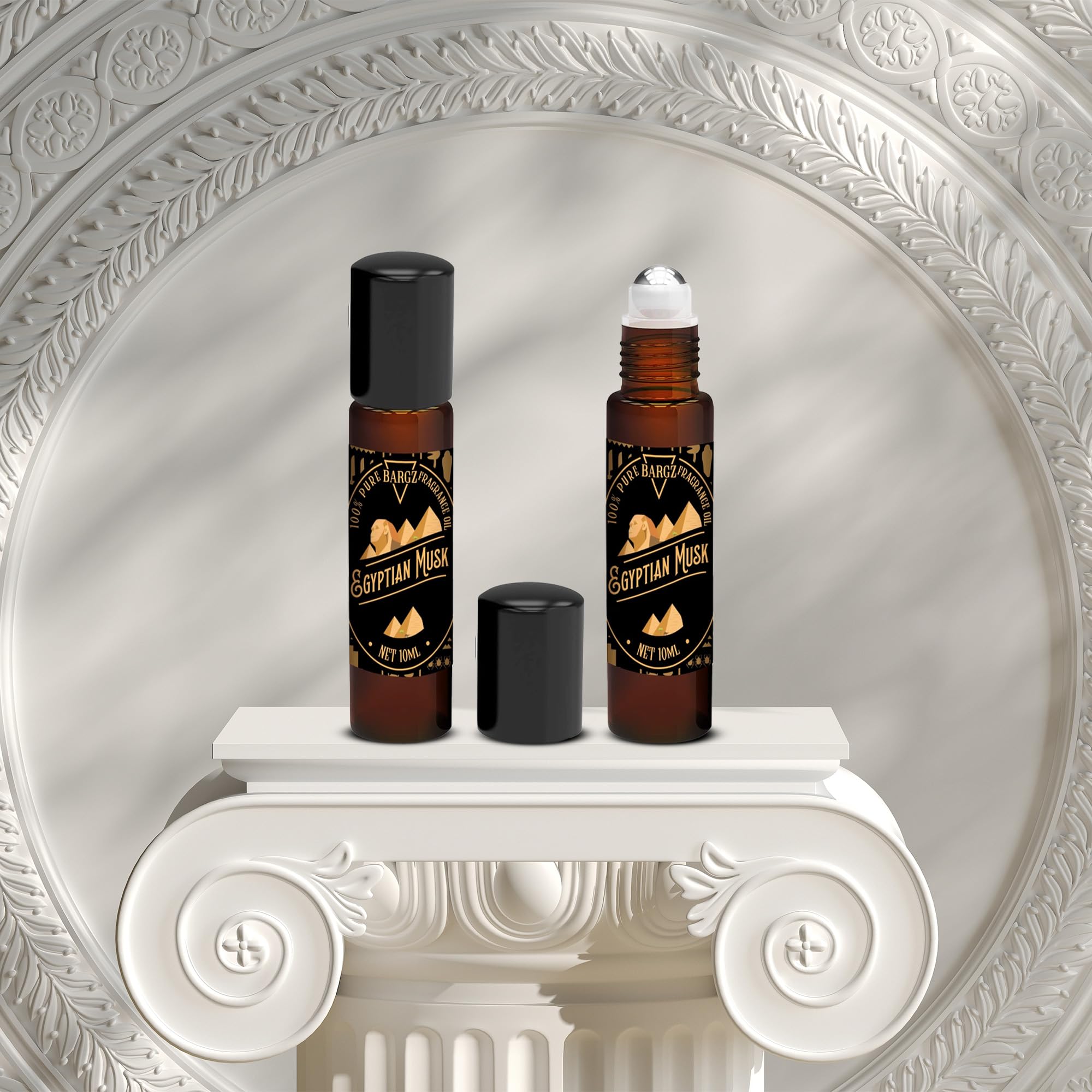 Bargz Egyptian Musk lasts all day with evolving notes.