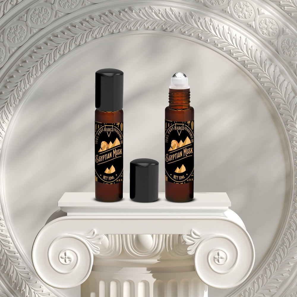 Bargz Egyptian Musk lasts all day with evolving notes.