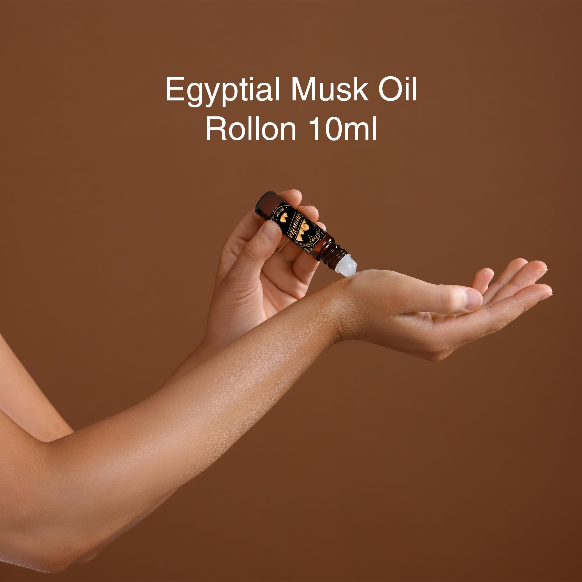 Premium packaging and presentation of Bargz Egyptian Musk Oil.