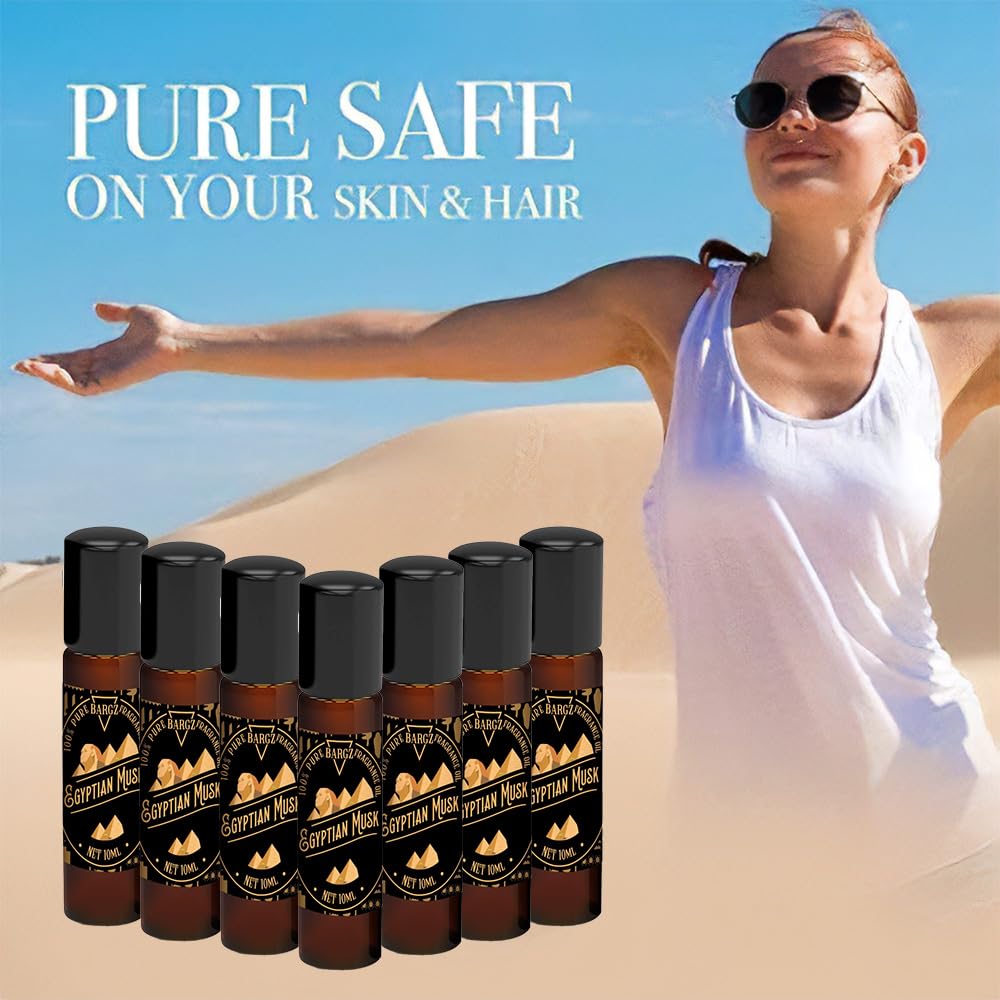 Sandalwood aura note in Bargz musk oil for a refined aroma.