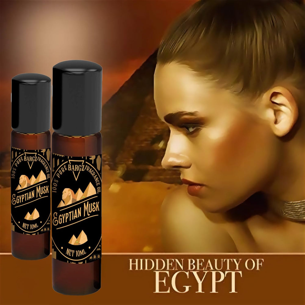 Bargz musk oil ideal for skin, hair, and massage routines.