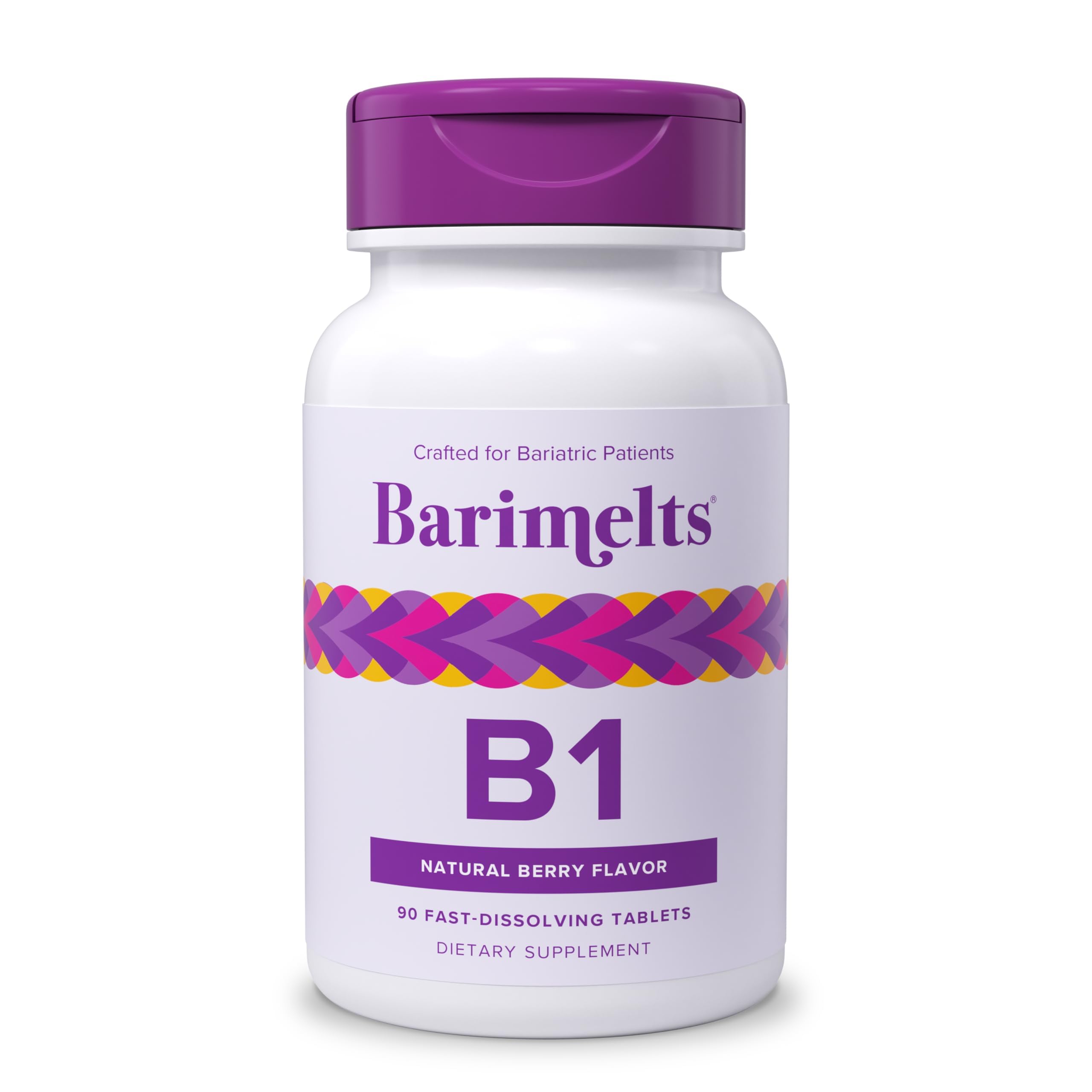 BariMelts B1 tablets dissolving quickly for post-bariatric support