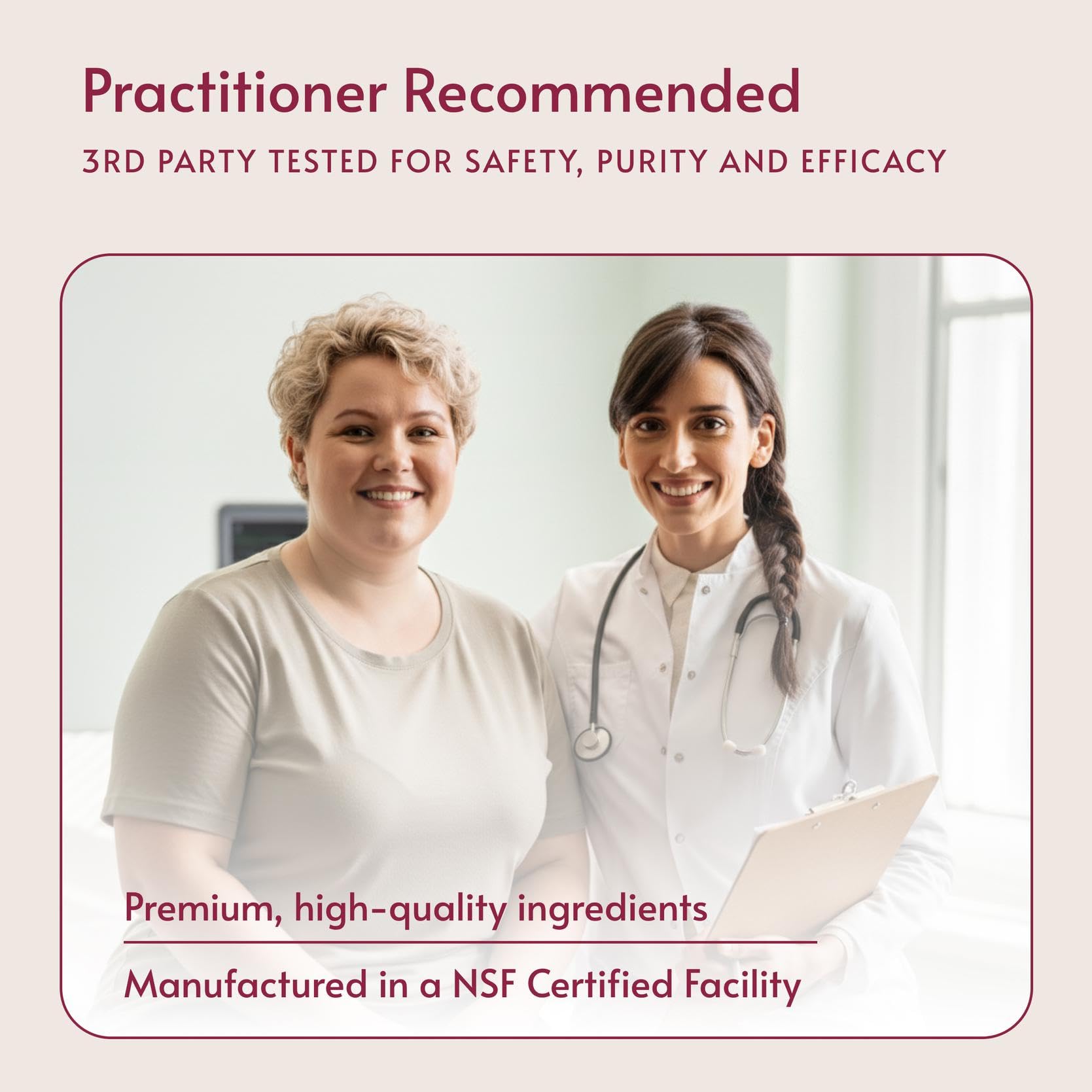 Bottle cap and label emphasize highly absorbable calcium citrate and vitamin D3