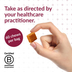 Bariatric Advantage Calcium Citrate Chewy Bites caramel flavor offers enjoyable taste with calcium support.