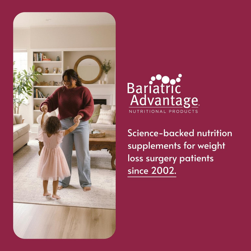Bariatric Advantage raspberry chews ready for daily routine.
